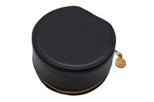 Load image into Gallery viewer, CHANEL シャネル ジュエリーケース ココマーク 2番台 ブラック キャビアスキン ゴールド金具 美品 中古 55028
