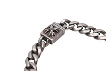 Load image into Gallery viewer, CHROME HEARTS クロムハーツ ブレスレット テーパードクラシックリンク ボックスCH 49g シルバー925 美品 中古 55030