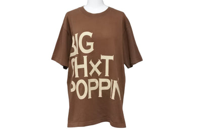 SWAGGER × T.I. VS T.I.P. スワッガー 半袖Ｔシャツ アルバム発売記念限定Tシャツ ブラウン コットン サイズM 美品 中古 55063