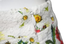 Load image into Gallery viewer, DOLCE&amp;GABBANA ドルチェアンドガッバーナ タイトスカート セミフレアスカート 薔薇 マーガレット 膝上 11/12 美品 中古 55133