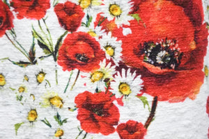 DOLCE&GABBANA ドルチェアンドガッバーナ タイトスカート セミフレアスカート 薔薇 マーガレット 膝上 11/12 美品 中古 55133