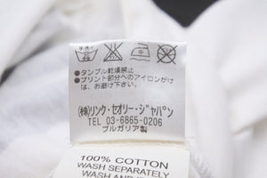 5 PREVIEW ファイブ プレビュー 半袖Ｔシャツ プリントT 覆面カップル 13-0301008 コットン ホワイト ブラック 美品 中古 55134