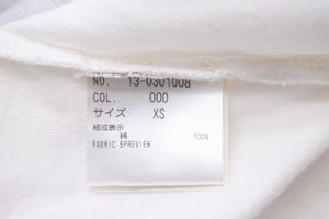 5 PREVIEW ファイブ プレビュー 半袖Ｔシャツ プリントT 覆面カップル 13-0301008 コットン ホワイト ブラック 美品 中古 55134