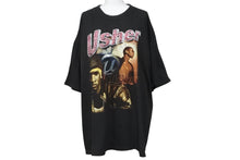 Load image into Gallery viewer, USHER アッシャー 半袖Tシャツ ラップT プリントT トップス R&amp;B U Got It Bad コットン ブラック XL ユニセックス 美品 中古 55145