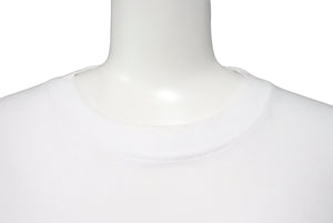 極美品 BALENCIAGA バレンシアガ フロントロゴプリント 半袖Ｔシャツ 2020年製 コットン ホワイト ブラック サイズM 中古 55187