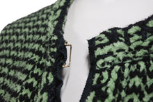 Load image into Gallery viewer, CHANEL シャネル カーディガン グリーンココマークボタン カシミヤ コットン ポリアミド サイズ36 P70487K10067 美品 中古 55192