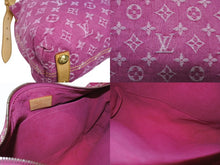 Load image into Gallery viewer, LOUIS VUITTON ルイヴィトン バギーPM モノグラムデニム ショルダーバッグ M95212 デニム レザー ピンク 美品 中古 4b005520