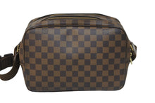 Load image into Gallery viewer, LOUIS VUITTON ルイヴィトン ショルダーバッグ リポーター PM ダミエ SPO N45253 ブラウン ゴールド金具 美品 中古 4c054743