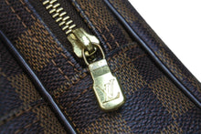 Load image into Gallery viewer, LOUIS VUITTON ルイヴィトン ショルダーバッグ リポーター PM ダミエキャンバス N45253 ブラウン ゴールド金具 美品 中古 55222