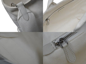 PRADA プラダ トートバッグ ドリル 2WAY トートバッグ ショルダーバッグ コットンキャンバス 1BG395 2VG081 中古 55241 