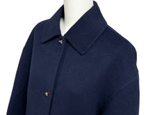 Load image into Gallery viewer, 新品同様 HERMES エルメス ジャケット コート ネイビー カシミヤ サイズ36 *17-7102 フランス製 中古 55270