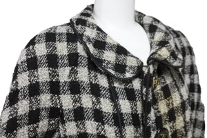 CHANEL シャネル ジャケットツイードジャケット ブラック ホワイト ココマーク ココボタン ブラック ホワイト 中古 55281