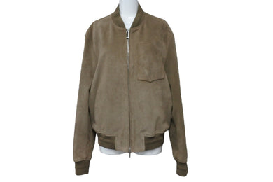 極美品 Christian Dior クリスチャンディオール ボンバージャケット 293L435A0487 2023年秋冬 ヴォー キュプラ 46 中古 55289
