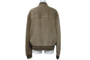 極美品 Christian Dior クリスチャンディオール ボンバージャケット 293L435A0487 2023年秋冬 ヴォー キュプラ 46 中古 55289