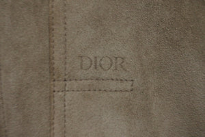 極美品 Christian Dior クリスチャンディオール ボンバージャケット 293L435A0487 2023年秋冬 ヴォー キュプラ 46 中古 55289