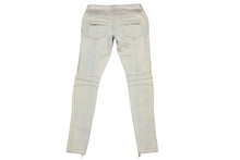 Load image into Gallery viewer, BALMAIN バルマン デニムパンツ デニム パンツ スキニー バイカーデニム サイドジップ サイズ36 美品 中古 55311