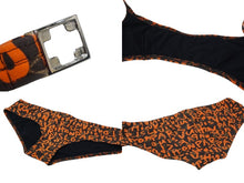 Load image into Gallery viewer, LOUIS VUITTON ルイヴィトン スイムウェア 水着 上下セット グラフィティ ブラウン オレンジ サイズ40 美品 中古 55349