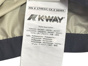 PLAY COMME des GARCONS K-WAY プレイコムデギャルソン ケイウェイ パーカー CA#06569 ベージュ ナイロン キッズ サイズ 4YEARS 美品 中古 4b005535