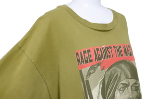rage against the machine 90's made in USA vintage anivil ヴィンテージ 90年代 カーキ サイズXL 良品 中古 55374