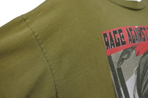 rage against the machine 90's made in USA vintage anivil ヴィンテージ 90年代 カーキ サイズXL 良品 中古 55374