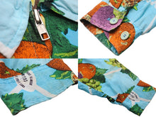 画像をギャラリービューアに読み込む, HYSTERIC GLAMOUR ヒステリックグラマー シャツ 襟付き 七分丈 ヴィンテージ レーヨン マルチカラー シルバー金具 良品 中古 55383