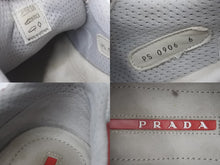 画像をギャラリービューアに読み込む, PRADA プラダアスリート アメリカズカップ レッド サイズ6 PS0906 牛革 テクニカルファブリック 美品 中古 55385 