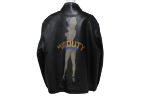 アーカイブ Yohji Yamamoto POUR HOMME ヨウジヤマモトプールオム ピンナップガールプリントジャケット サイズM 美品 中古 55389