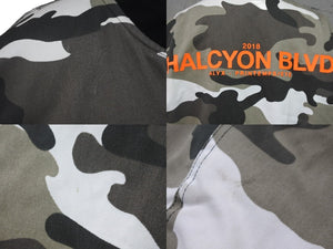 1017 ALYX 9SM アリクス 18SS カモフラージュ柄 パイロット ジャケット リバーシブル ホワイトカモ サイズM 良品 中古 55425