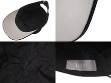 Load image into Gallery viewer, Dior×Cactus Jack ディオール×カクタスジャック キャップ 933C902N4511 ブラック ホワイト 品質タグなし 美品 中古 55445