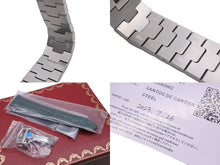 Load image into Gallery viewer, 新品同様 2023年 カルティエ CARTIER サントス ドゥ カルティエ ウォッチ LM WSSA0062 グリーン 中古 55448