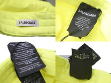 Load image into Gallery viewer, 新品未使用品 BALENCIAGA バレンシアガ キャップ フットボールロゴキャップ ローキャップ イエロー 中古 55534