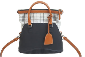 Maison Margirla メゾンマルジェラ 5AC 2WAY ショルダーバッグ ハンドバッグ 鞄 ブラック レザー SB3WG009 美品 中古 55544