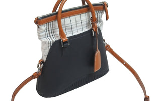 Maison Margirla メゾンマルジェラ 5AC 2WAY ショルダーバッグ ハンドバッグ 鞄 ブラック レザー SB3WG009 美品 中古 55544