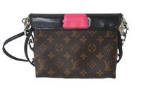 Load image into Gallery viewer, 極美品 LOUIS VUITTON ルイヴィトン ショルダーバッグ ポシェット・カブキマスク 山本寛斎コラボ M43495 シルバー金具 中古 55546