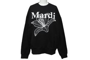 極美品 Mardi Mercredi マルディメクルディ フラワー スウェット