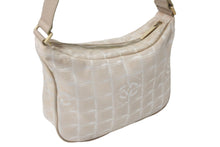 Load image into Gallery viewer, CHANEL シャネル ワンショルダーバッグ A20516 ニュートラベルライン 7番台 2002年 キャンバス カーフ ベージュ 良品 中古 55652