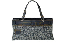 Load image into Gallery viewer, Christian Dior クリスチャンディオール ハンドバッグ トロッター柄 バニティハンドバッグ BM-1001 シルバー金具 中古 55686