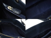 Load image into Gallery viewer, Christian Dior クリスチャンディオール ハンドバッグ トロッター柄 バニティハンドバッグ BM-1001 シルバー金具 中古 55686