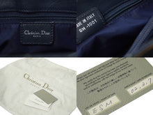 Load image into Gallery viewer, Christian Dior クリスチャンディオール ハンドバッグ トロッター柄 バニティハンドバッグ BM-1001 シルバー金具 中古 55686