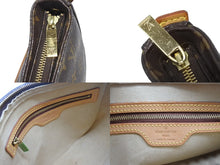Load image into Gallery viewer, LOUIS VUITTON ルイヴィトン ルーピングMM ワンショルダーバッグ M51146 モノグラム PVC レザー ブラウン ゴールド金具 美品 中古 4b005573