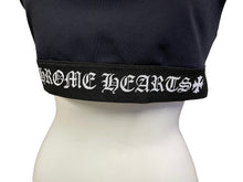 Load image into Gallery viewer, 新品未使用 CHROME HEARTS クロムハーツ ヨガウェア トップスブラ ブラック ナイロン ポリウレタン サイズM 中古 55808