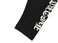 Load image into Gallery viewer, 新品未使用 CHROME HEARTS クロムハーツ パンツ レギンス ロゴプリント ブラック キッズ 6 MONTHS 52/41 中古 55810