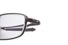 Load image into Gallery viewer, Oakley オークリー サングラス メタルフレーム スクエア型 ブラウン チタン メガネ度入り 美品 中古 55823