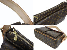 Load image into Gallery viewer, 極美品 LOUISVUITTON ルイヴィトン ヴィバシテGM ワンショルダーバッグ M51163 モノグラム PVC レザー ゴールド金具 中古 4b005590