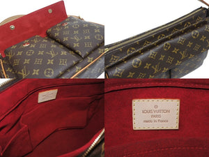極美品 LOUISVUITTON ルイヴィトン ヴィバシテGM ワンショルダーバッグ M51163 モノグラム PVC レザー ゴールド金具 中古 4b005590