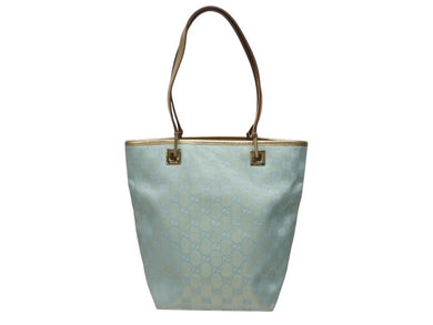【中古/中古】GUCCI グッチ トートバッグ ブルー ゴールド キャンバス 002 1099 001998 ゴールド金具 Bランク 中古 4b005593 