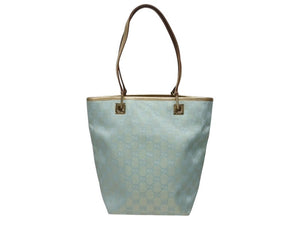 【中古/中古】GUCCI グッチ トートバッグ ブルー ゴールド キャンバス 002 1099 001998 ゴールド金具 Bランク 中古 4b005593 