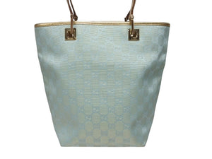 【中古/中古】GUCCI グッチ トートバッグ ブルー ゴールド キャンバス 002 1099 001998 ゴールド金具 Bランク 中古 4b005593 