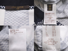 Load image into Gallery viewer, LOUIS VUITTON ルイヴィトン ポロシャツ ダミエハーフジップ RM171C AJV HBY46W ホワイト ネイビー サイズXS 良品 中古 55937