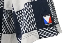 Load image into Gallery viewer, LOUIS VUITTON ルイヴィトン ポロシャツ ダミエハーフジップ RM171C AJV HBY46W ホワイト ネイビー サイズXS 良品 中古 55937